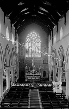 CHURCH NAVE FROM ORGAN GALLERY